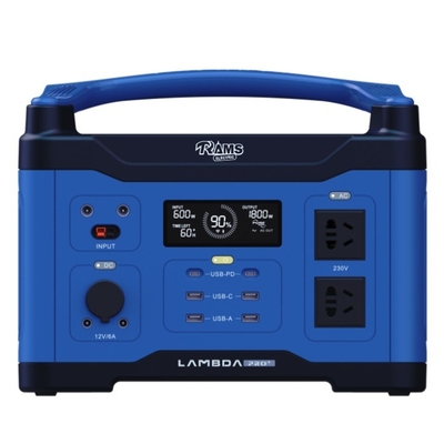 เครื่องกำเนิดพลังงานแสงอาทิตย์แบบพกพา 350W เอาต์พุต USB C65W 50Hz พร้อมจอแสดงผล LCD
