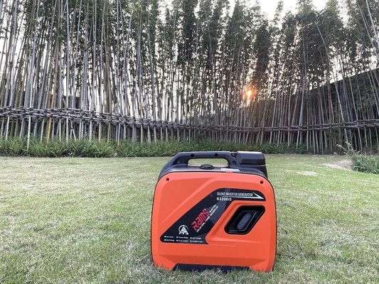 2.2kw Inverter Silent Power Generator Portable Genset 62db เสียงรบกวนต่ำ
