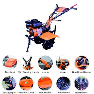 GT1000-H รถไถเดินตามเกียร์ขนาดเล็ก 750 - ความกว้างการไถพรวน 1,000 มม.