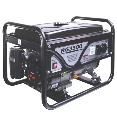เครื่องกำเนิดไฟฟ้าแบบพกพาแก๊สขนาด 3.5kw เครื่องยนต์ 182F ต่ำกว่า 72db