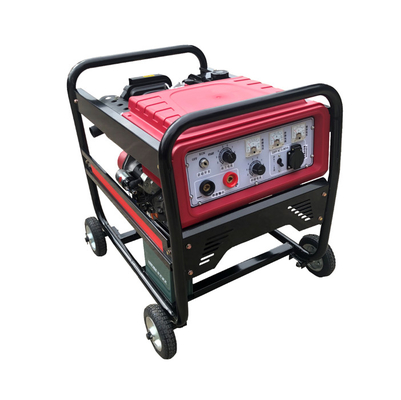 SMAW เครื่องกำเนิดไฟฟ้าแบบแท่งความถี่ปานกลาง 12.5L 210A เครื่องเชื่อมอาร์ค Gen ดีเซล