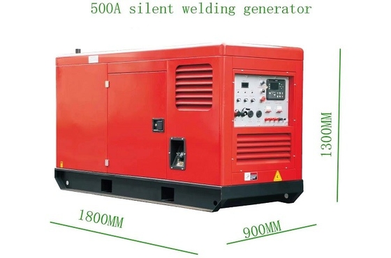 500A เครื่องเชื่อมดีเซลเครื่องกำเนิดไฟฟ้า Arc Brushless Self Excitation