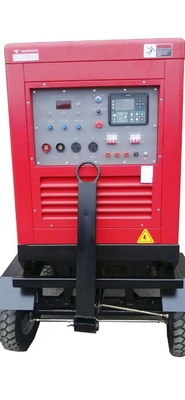 3 เฟส 400A เครื่องกำเนิดไฟฟ้าดีเซลแบบเงียบแผงควบคุม LCD DC12V Electric Start
