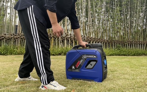 2.2kw Inverter Silent Power Generator Portable Genset 62db เสียงรบกวนต่ำ