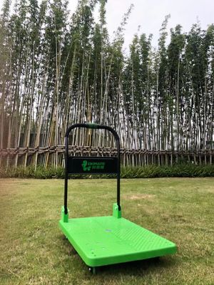 รถเข็นดอลลี่แบบมีแท่นพับได้ทนต่อการสึกหรอพร้อมล้อ SILENT 330KG Heavy Duty
