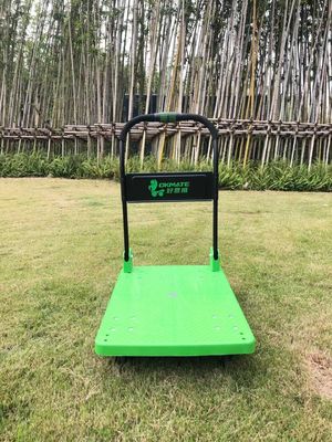 รถเข็นดอลลี่แบบมีแท่นพับได้ทนต่อการสึกหรอพร้อมล้อ SILENT 330KG Heavy Duty