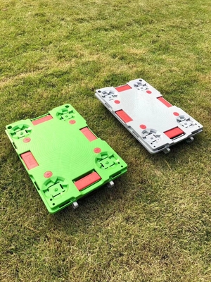 CE ISO9001150kg รถเข็นแพลตฟอร์มพับได้ Turtle น้ำหนักเบา