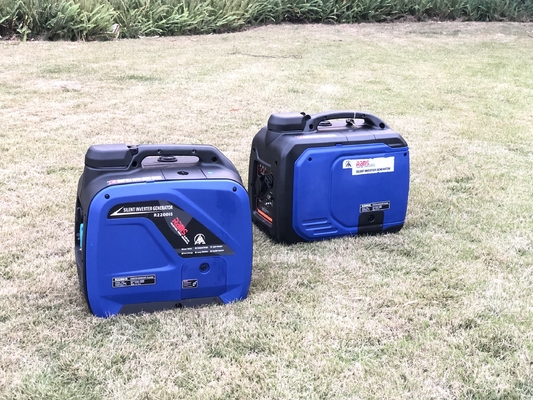 Portable Genset 62db Silent Power Generator เสียงรบกวนต่ำ 2kw Inverter