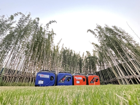 เครื่องกำเนิดไฟฟ้าอินเวอร์เตอร์ 2 กิโลวัตต์เครื่องกำเนิดไฟฟ้าแบบพกพา 62db เสียงรบกวนต่ำ
