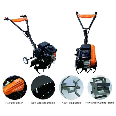 GT400 Mini Power Belt Tiller 77ml Displacement เครื่องยนต์เบนซิน