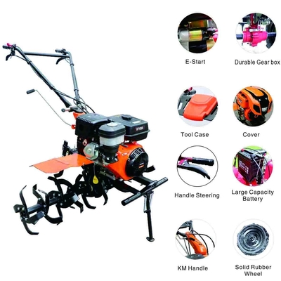 GT1050 Mini Power Gear Tiller ความกว้างการไถพรวน 800 - 1050 มม