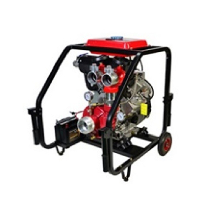 เครื่องยนต์ดีเซล 25HP Self Priming ปั๊มน้ำเสีย 2.5x2 นิ้วการถ่ายโอนน้ำ