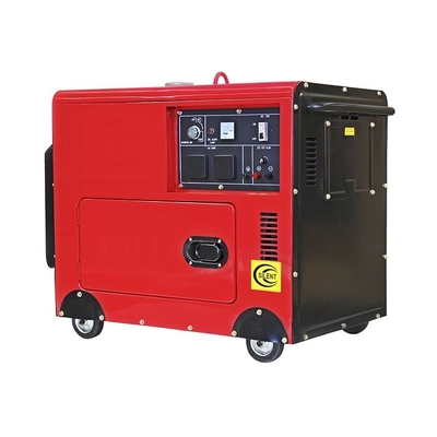 15HP 6.5kw เครื่องกำเนิดไฟฟ้าดีเซลเงียบ 69db เครื่องยนต์เสียงรบกวนต่ำ