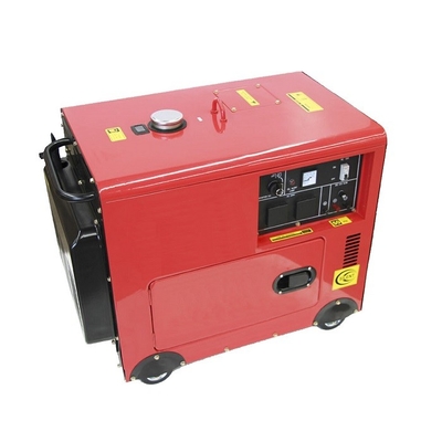 15HP 6.5kw เครื่องกำเนิดไฟฟ้าดีเซลเงียบ 69db เครื่องยนต์เสียงรบกวนต่ำ