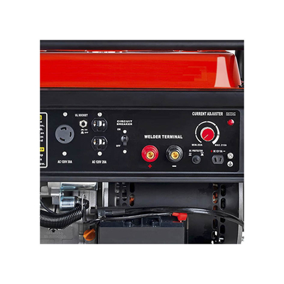 16HP เครื่องยนต์ 4 จังหวะขับเคลื่อนเครื่องเชื่อมเครื่องกำเนิดไฟฟ้า 120A เครื่องเชื่อมอินเวอร์เตอร์