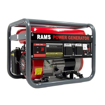 2.8kw เบนซินแบบพกพาเครื่องกำเนิดไฟฟ้า 15L Fuel Tank 4 Stroke Engine