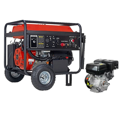 16HP เครื่องยนต์ 4 จังหวะขับเคลื่อนเครื่องเชื่อมเครื่องกำเนิดไฟฟ้า 120A เครื่องเชื่อมอินเวอร์เตอร์
