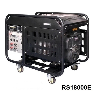 V TWIN 18KW เครื่องกำเนิดไฟฟ้ากำลังสูงแบบพกพา 15000W กำลังไฟ 999CC Displacement