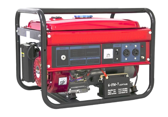 3kw เบนซินเครื่องกำเนิดไฟฟ้าแบบพกพาเบนซิน 170F 4 จังหวะเครื่องยนต์สูบเดียว