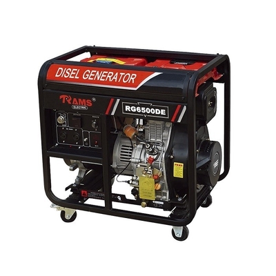 เครื่องกำเนิดไฟฟ้าแบบพกพาขนาด 270cc เครื่องกำเนิดไฟฟ้าดีเซลขนาด 3kw อัตราการแปลงสูง