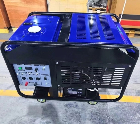 V TWIN 9KW เครื่องกำเนิดไฟฟ้ากำลังวัตต์สูง 9000W กำลังเครื่องยนต์ RS670