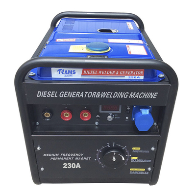 เครื่องกำเนิดไฟฟ้าเชื่อม TIG ดีเซล 230A เครื่องกำเนิดไฟฟ้า 192FE เครื่องเชื่อมเครื่องยนต์