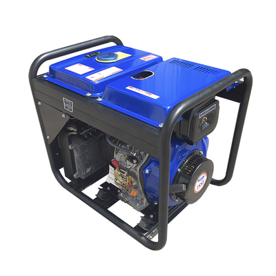 DC 2kw 250 แอมป์เครื่องเชื่อมดีเซล 195FE เครื่องยนต์ไฟฟ้าเริ่มต้นแม่เหล็กถาวร