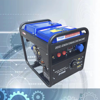 PMG เครื่องเชื่อมไฟฟ้าดีเซลสตาร์ทไฟฟ้า DC 1.6kw เชื่อม dg set