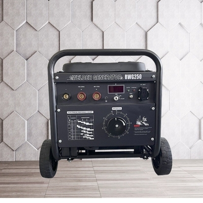 Arc ความถี่กลาง 2kw เครื่องกำเนิดไฟฟ้าเบนซิน 210A