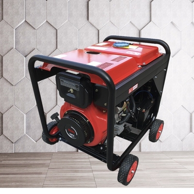 190FE เครื่องยนต์ Arc ดีเซล Ac Dc เครื่องเชื่อม Generator 230A สตาร์ทไฟฟ้า