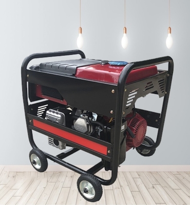 210A เครื่องเชื่อมแบบขับเคลื่อนด้วยเครื่องยนต์เบนซินแม่เหล็กถาวร AC 3kw